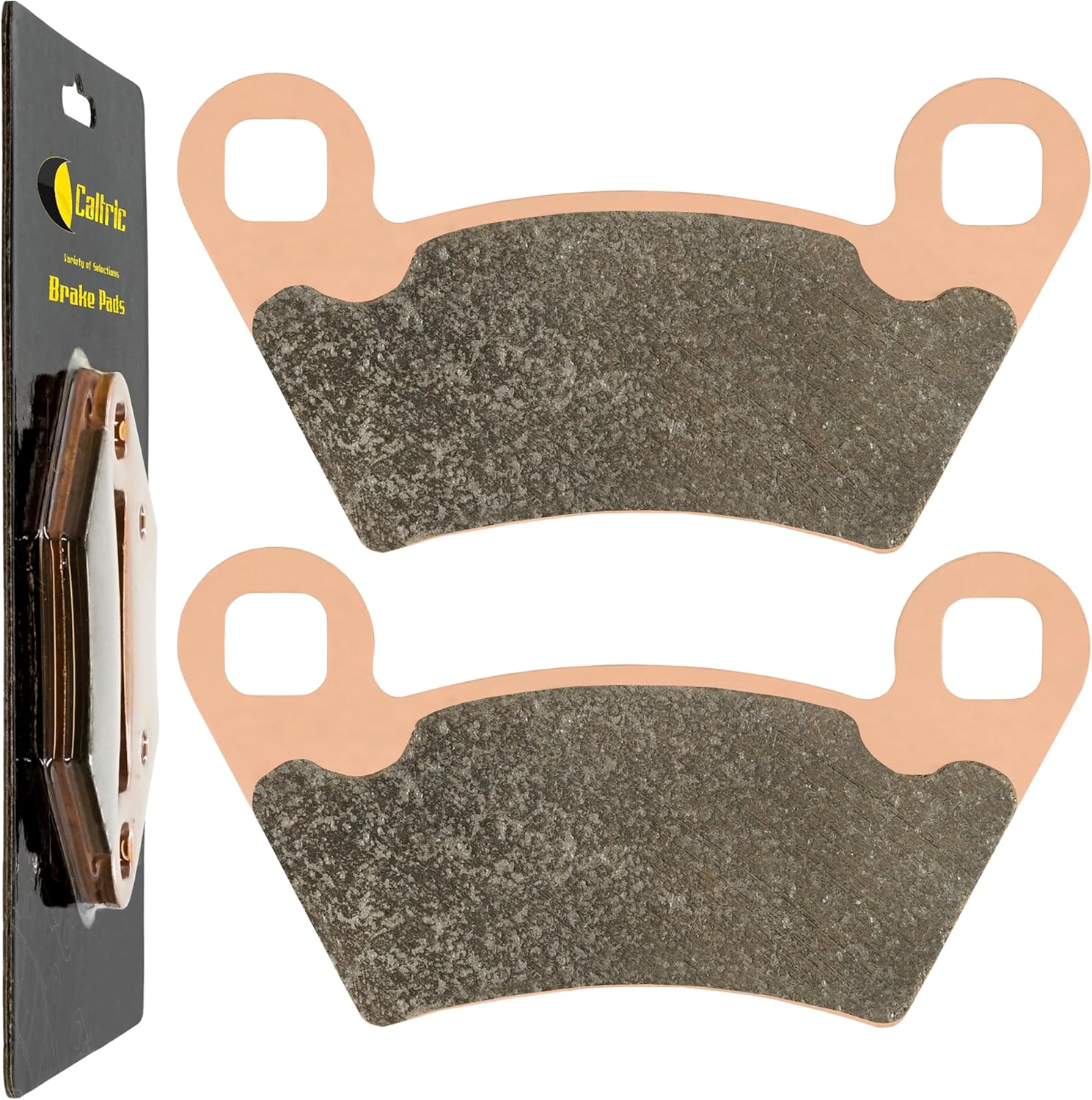 Caltric 1910514 1910672 2202413 Rear Brake Pads Compatible with Polaris Outlaw 450 525 S 2008 / Outlaw 525 2007 2009 2010 / Outlaw 525 Irs 2008 2011 / Ranger XP 700 2008