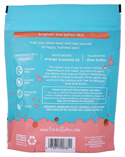 Miniatura 2 de Tree Hut Brightening Bath Soak Vitamina C, 16 oz