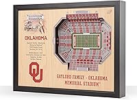 Vista 74 de YouTheFan NCAA Arte de Pared StadiumView de 25 Capas