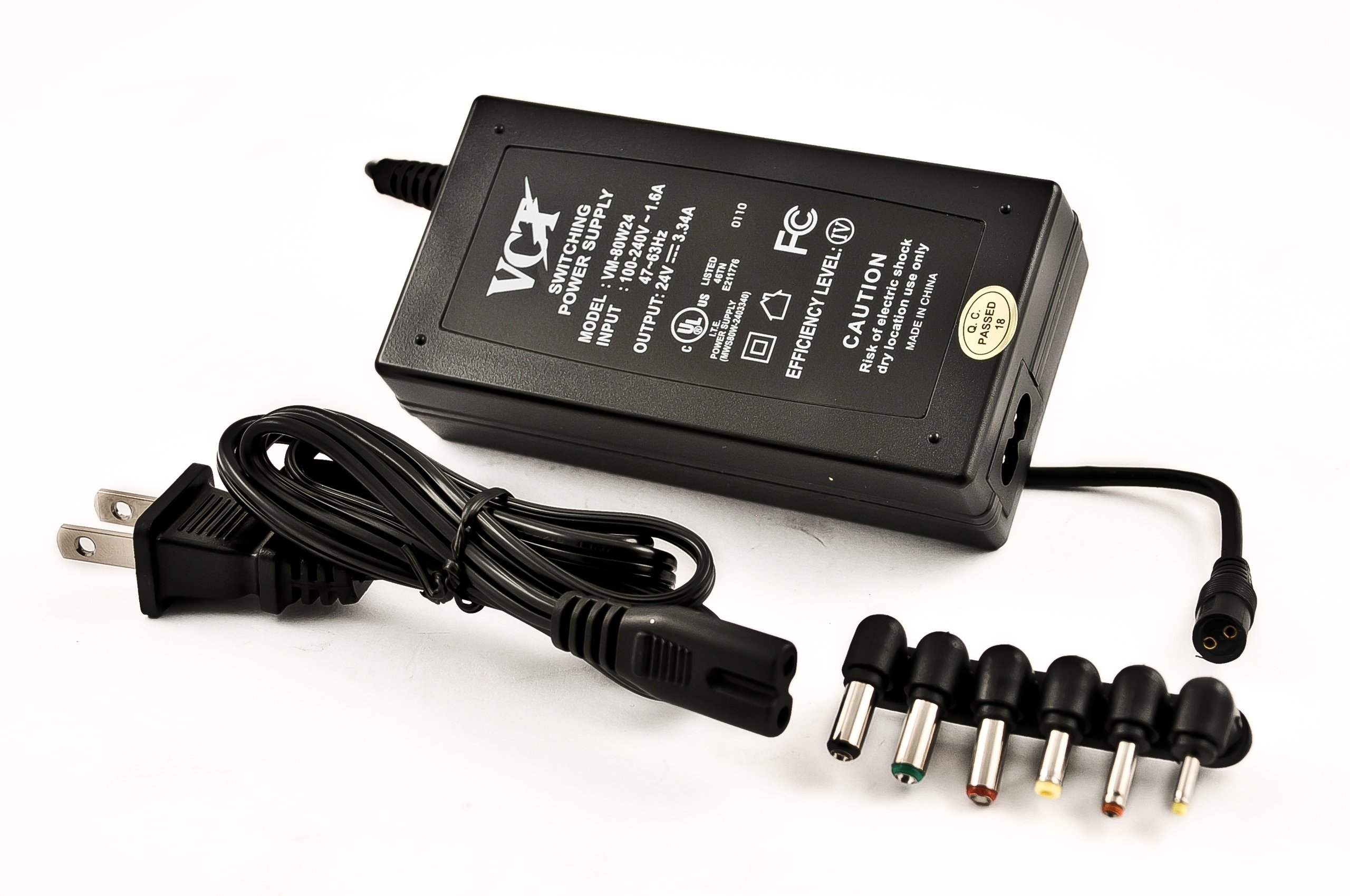 Amazon.com: VCT VM 80W24 Universal 24V DC & 3.34 Amp