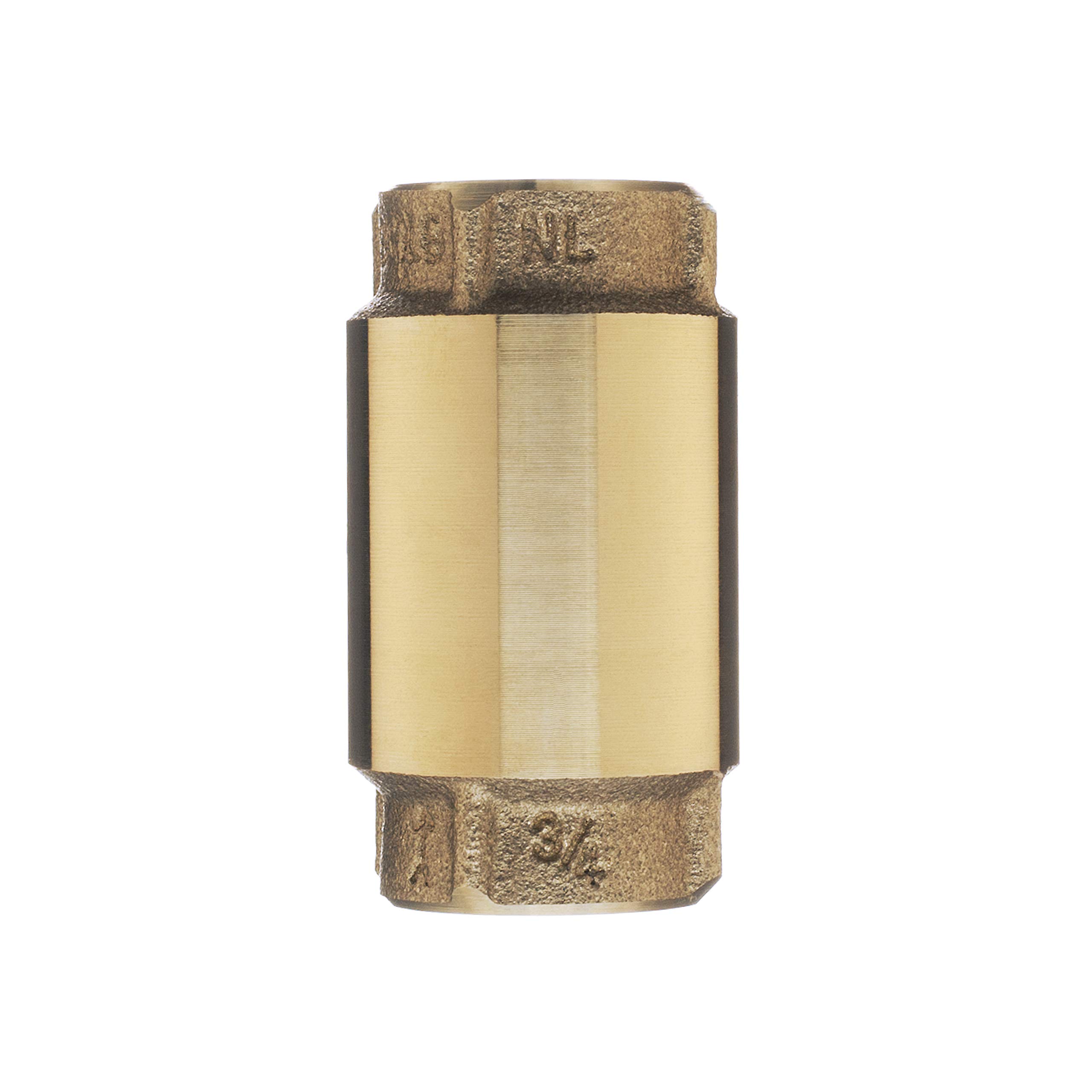 Vlv Chk 3/4in No Ld Brs