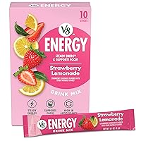 Vista 12 de V8 Energy Peach Mango - Bebida energética en polvo, paquete de 0.10 onzas (10 unidades)