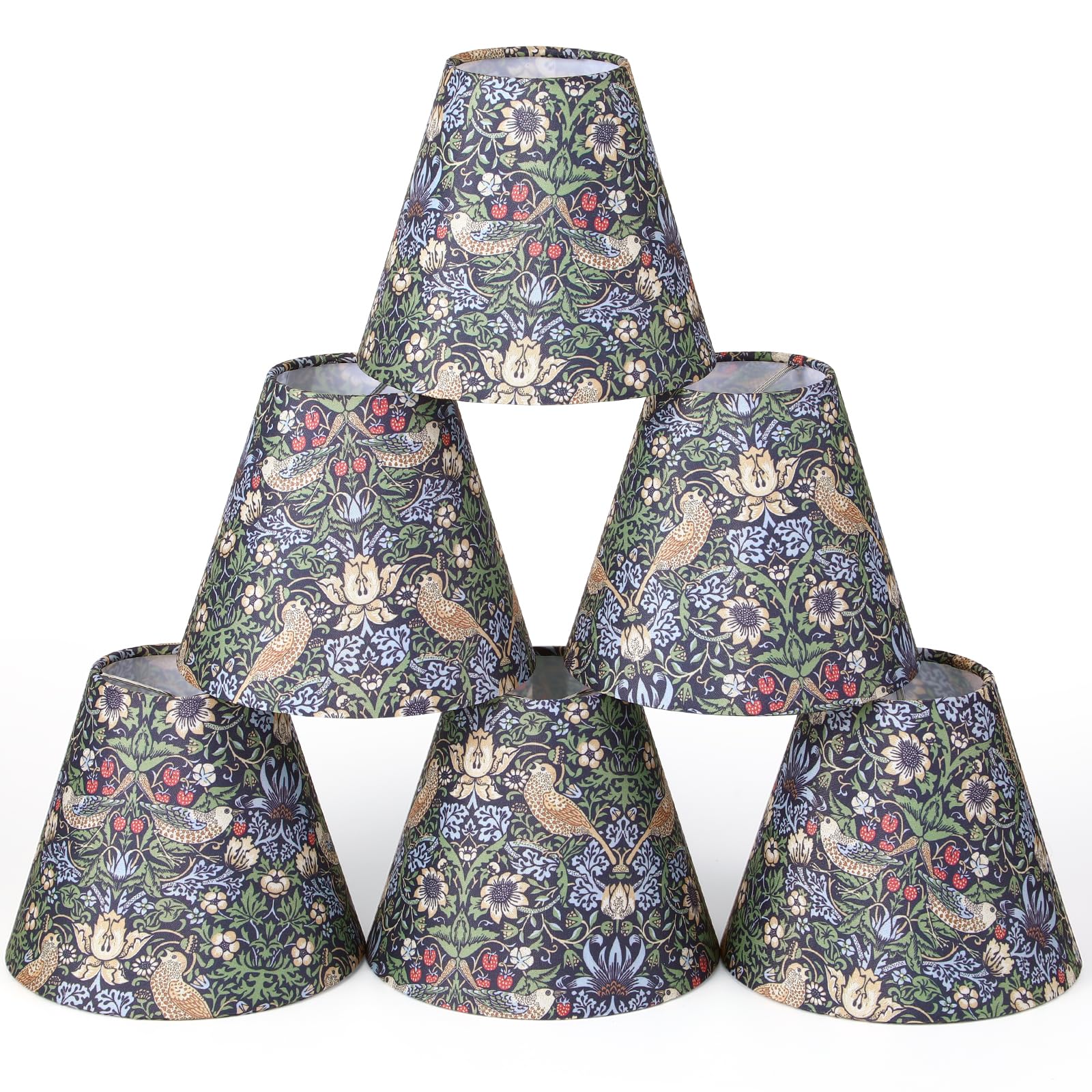 Amazon.com: VIHOSE 6 Pack Morris Small Chandelier Lamp Shades