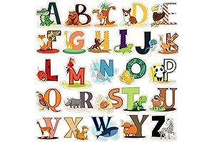 DEKOSH Alphabet Wall Decals: Transform Your Walls into a Colorful Alphabet Adventure
