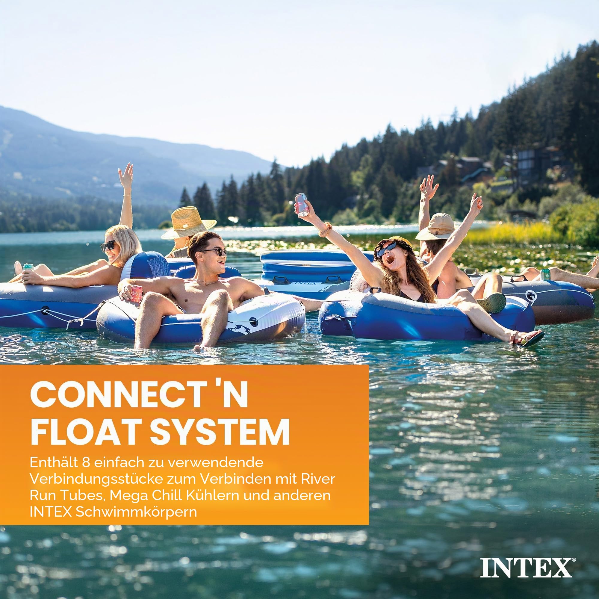 INTEX River Run Inflatable Floating Lounge