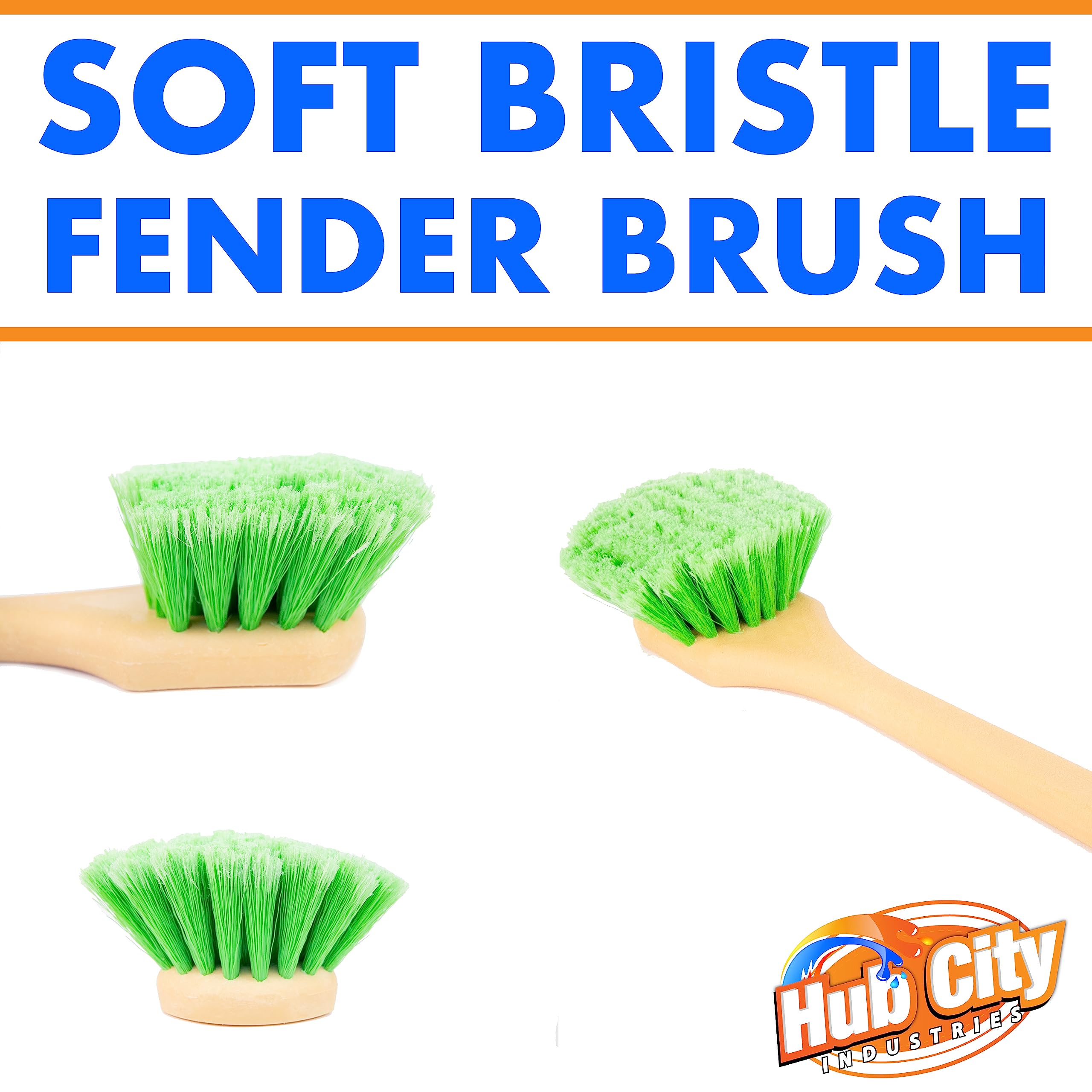 Barbosa Universal Car Wash Brush 199 White Edge for C/R 1199 Handle 28 x 11 x 10 cm, Cleaning Tools