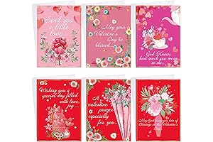 24 Pcs Religious Valentine's Day Card