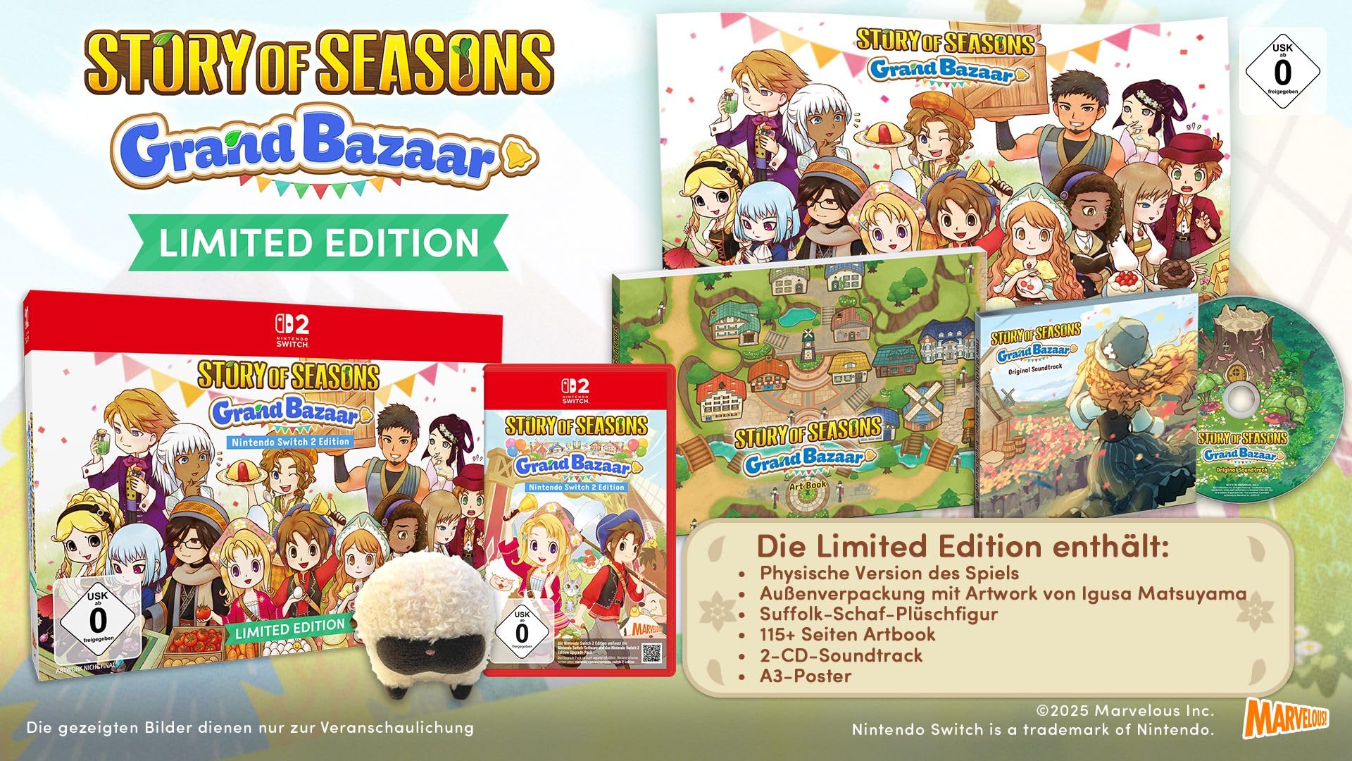 Story of Seasons: Grand Bazaar Limited Edition - Switch 2
