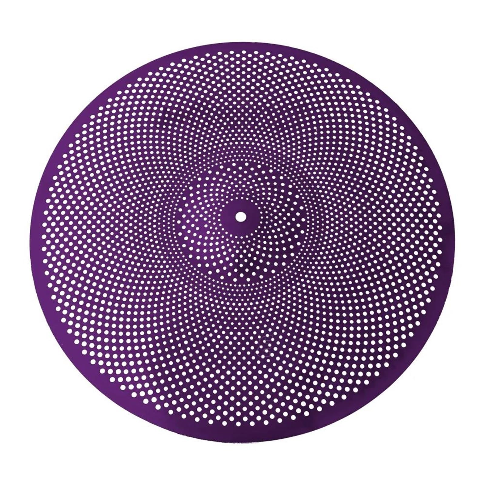 Cymbales De Batterie Ensemble De Cymbales Dentraînement À Faible Volume 14 Charleston Une Paire(Purple)