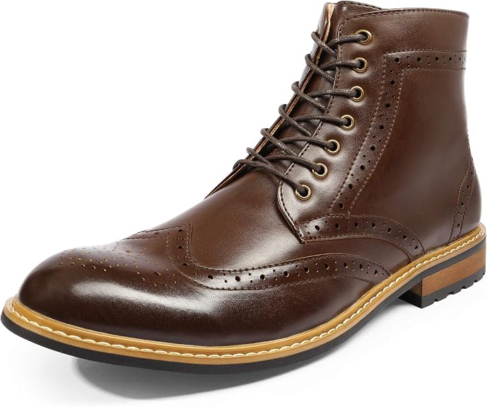 Bruno Marc - Botas de vestir de motocicleta al tobillo para hombre : Ropa,  Zapatos y Joyería - Amazon.com