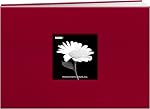 Pioneer Photo Albums MB-811CBFBLK 8 1/2 x 11-Inch Livre mémoire de couverture de tissu post-lié, Noir profond