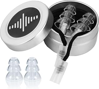 Musician Ear Plugs by BetterSound | High Fidelity Noise Cancelling Ear Plugs for Drummers Concerts dj Motorcycle Helmet | Tinnitus Protection Reduction Filter