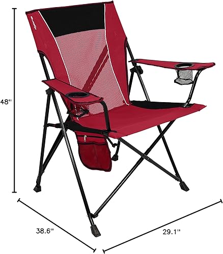 Miniatura 2 de Kijaro Paquete de sillas de camping portátiles de doble bloqueo, silla plegable versátil, silla deportiva, silla para exteriores y silla de césped
