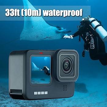 Couvercle De Batterie Pass-USB Lammcou Pour GoPro Hero 12/11/10/9 - Charge Pendant L'enregistrement