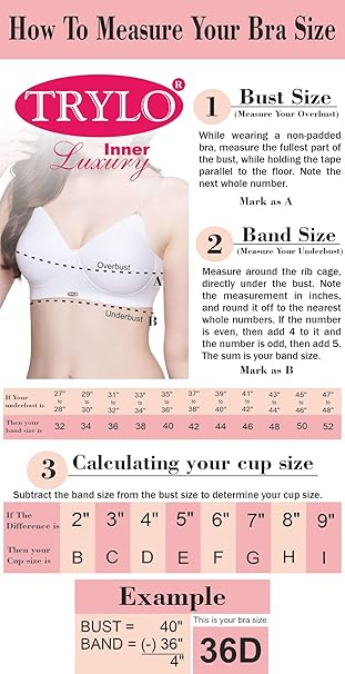 Bra size calculator trylo Clearance