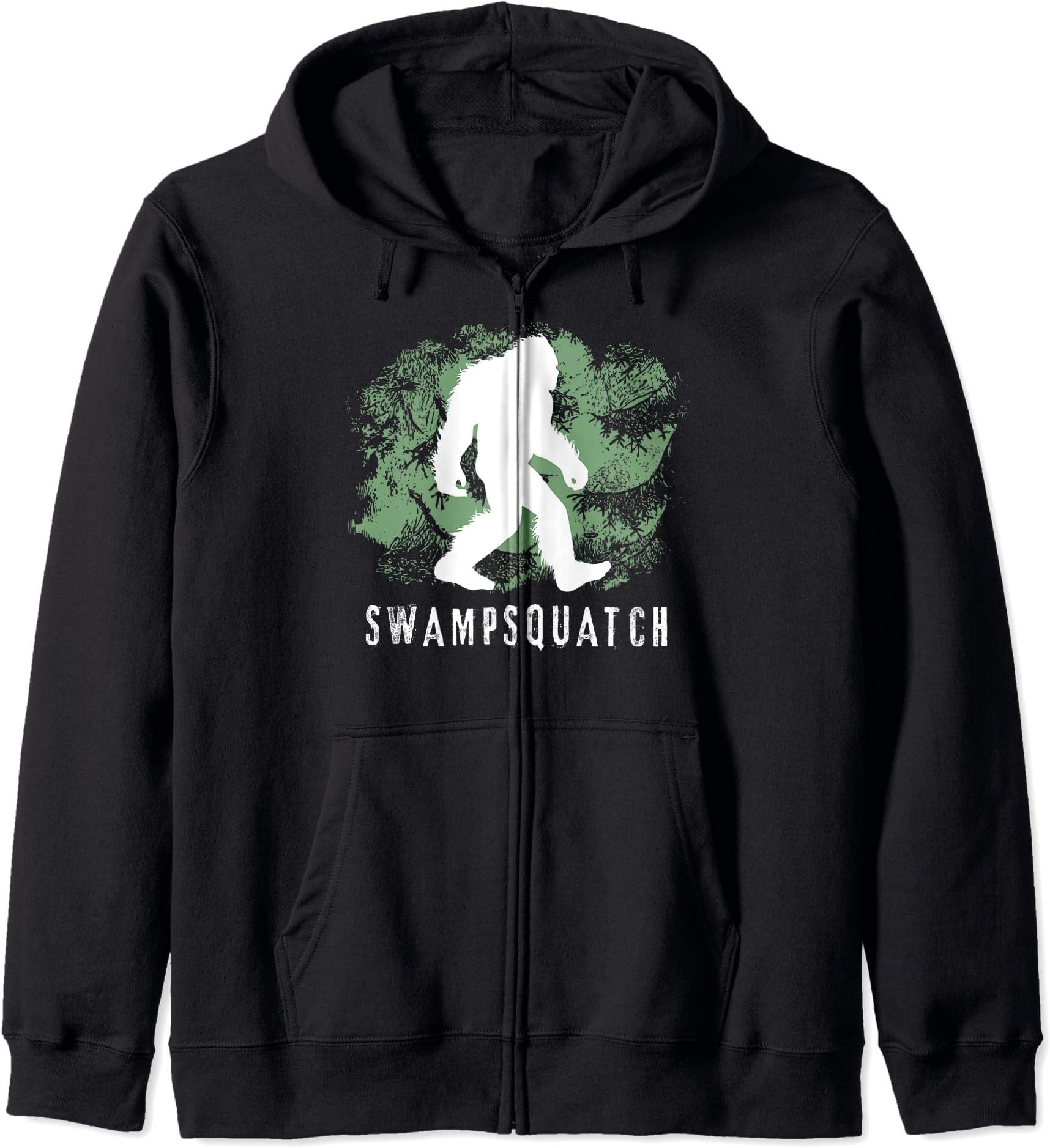 Swamp Sasquatch Myakka Bigfoot Zip Hoodie