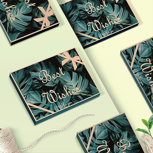 Miniatura 6 de GROWNEER Paquete de 5 perchas de macramé para plantas con 5 ganchos, diferentes niveles hechos a mano, cuerda de algodón, juego de macetas colgantes