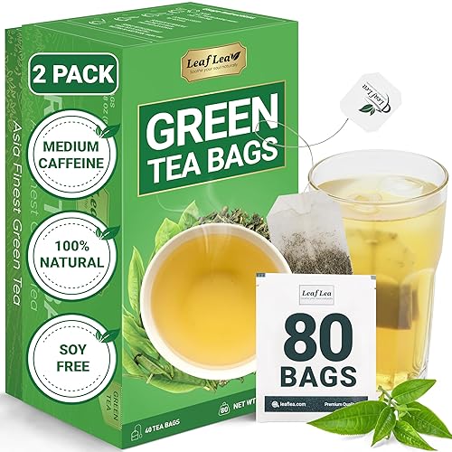 Miniatura 80 de LeafLea - Té de raíz de jengibre puro, picante, reconfortante, favorece digestión, salud inmunológica, sin cafeína, sin azúcar ni OMG, vegano, 160