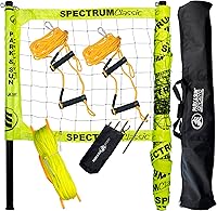 Vista 11 de Park & Sun Sports Spectrum Classic: Sistema de red de voleibol profesional ajustable para exteriores
