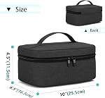 BAFASO Wearable Breast Pump Bag, Black | Compatible with Momcozy, Paruu and Most Hands Free Pump, Case for Wearable Breast Pump and Extra Parts, Bag Only