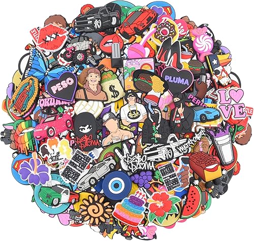 Beamandi 30,50,100pcs of Pack Cartoon Shoe Charms Men Women Shoes Decoration for Kids Boys Girls Birthday Gifts