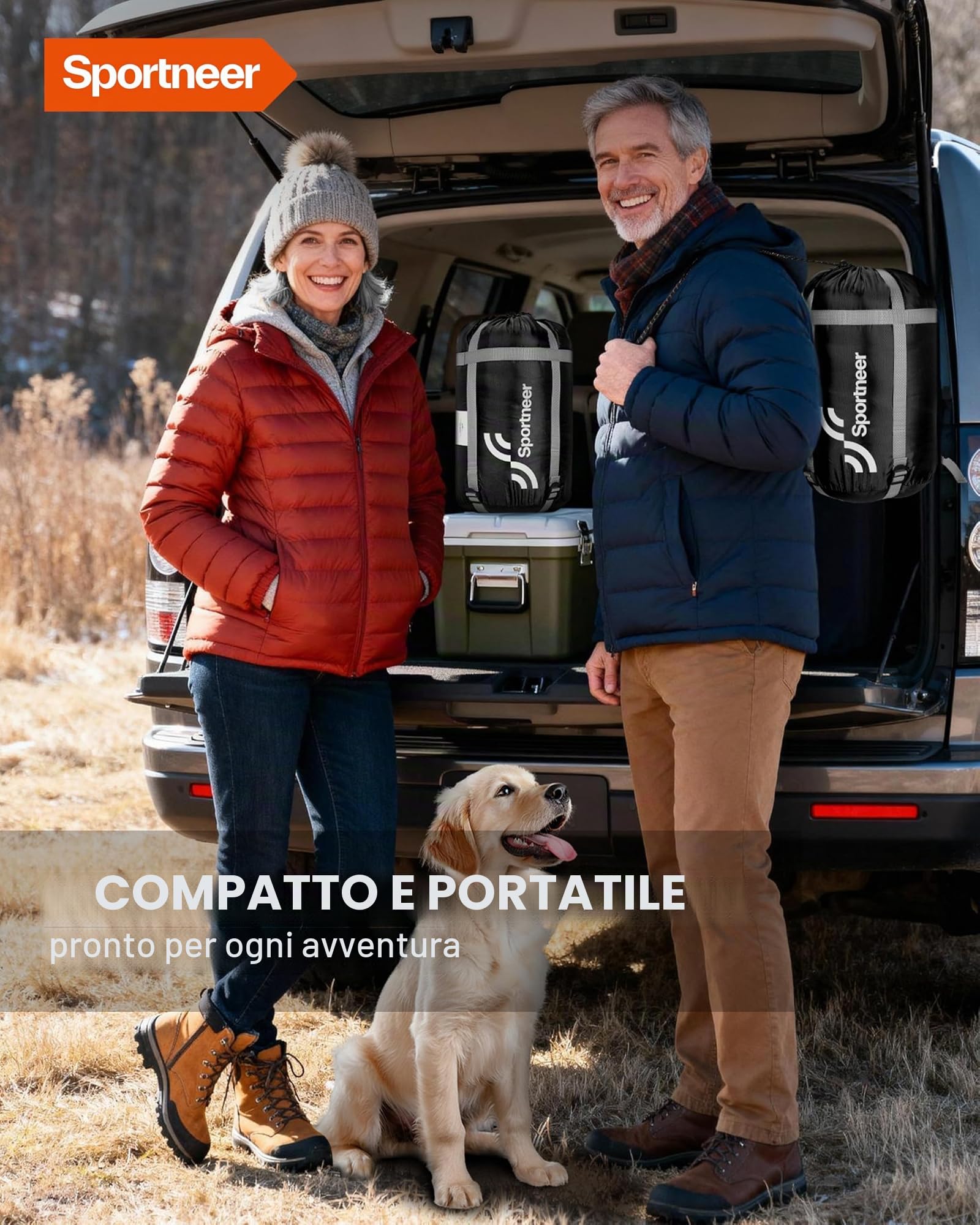 Sacco a pelo 3-4 stagioni, 220 x 84 cm, impermeabile, leggero, per campeggio, viaggi e attività all'aperto, ideale per adulti 1,9 kg