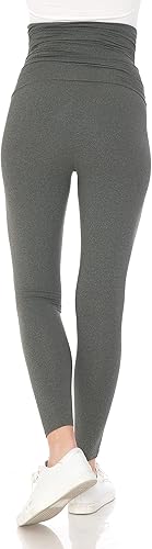 Miniatura 3 de Leggings Depot - Leggings de maternidad para mujer, sobre el vientre, mallas de yoga casuales para embarazo