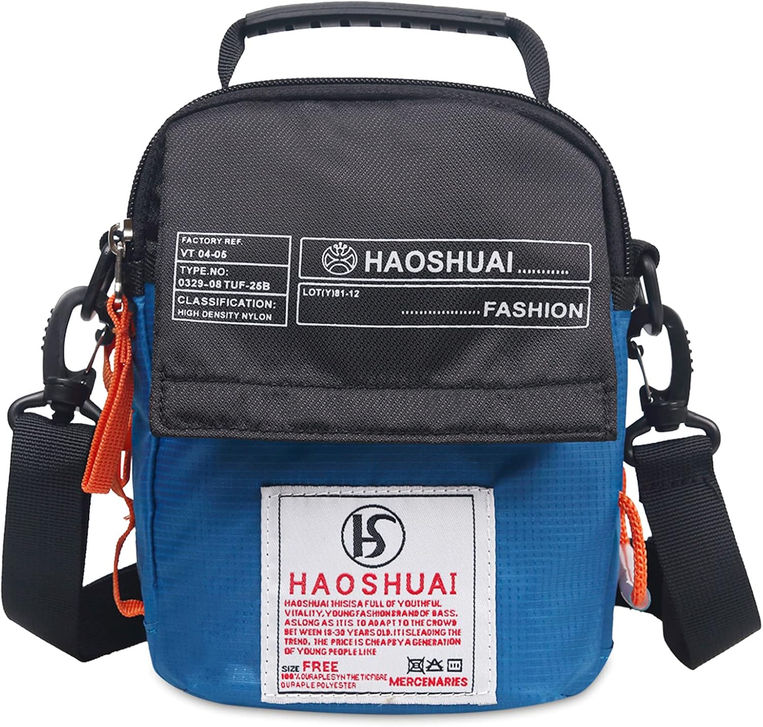 Universal Small Messenger Bag for Outdoor Activities Multi