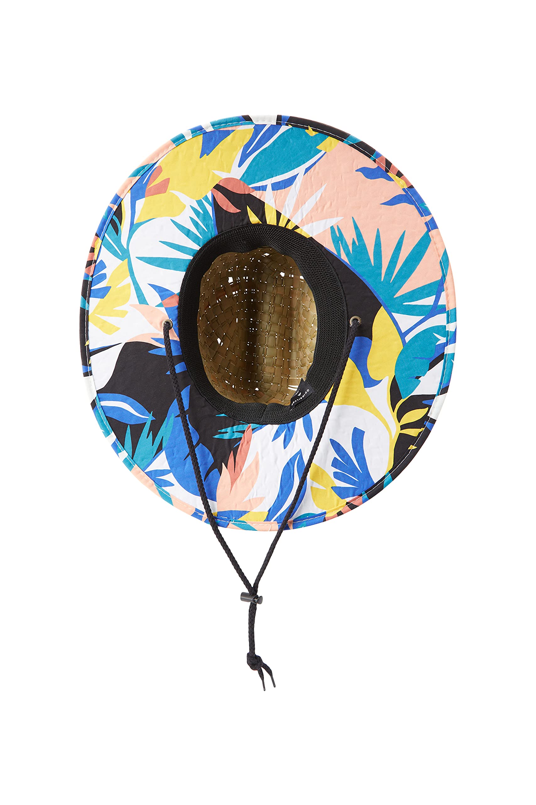 Quiksilver Outsider Lifeguard Wide Brim Beach Sun Straw Hat - Sombrero para el Sol Hombre
