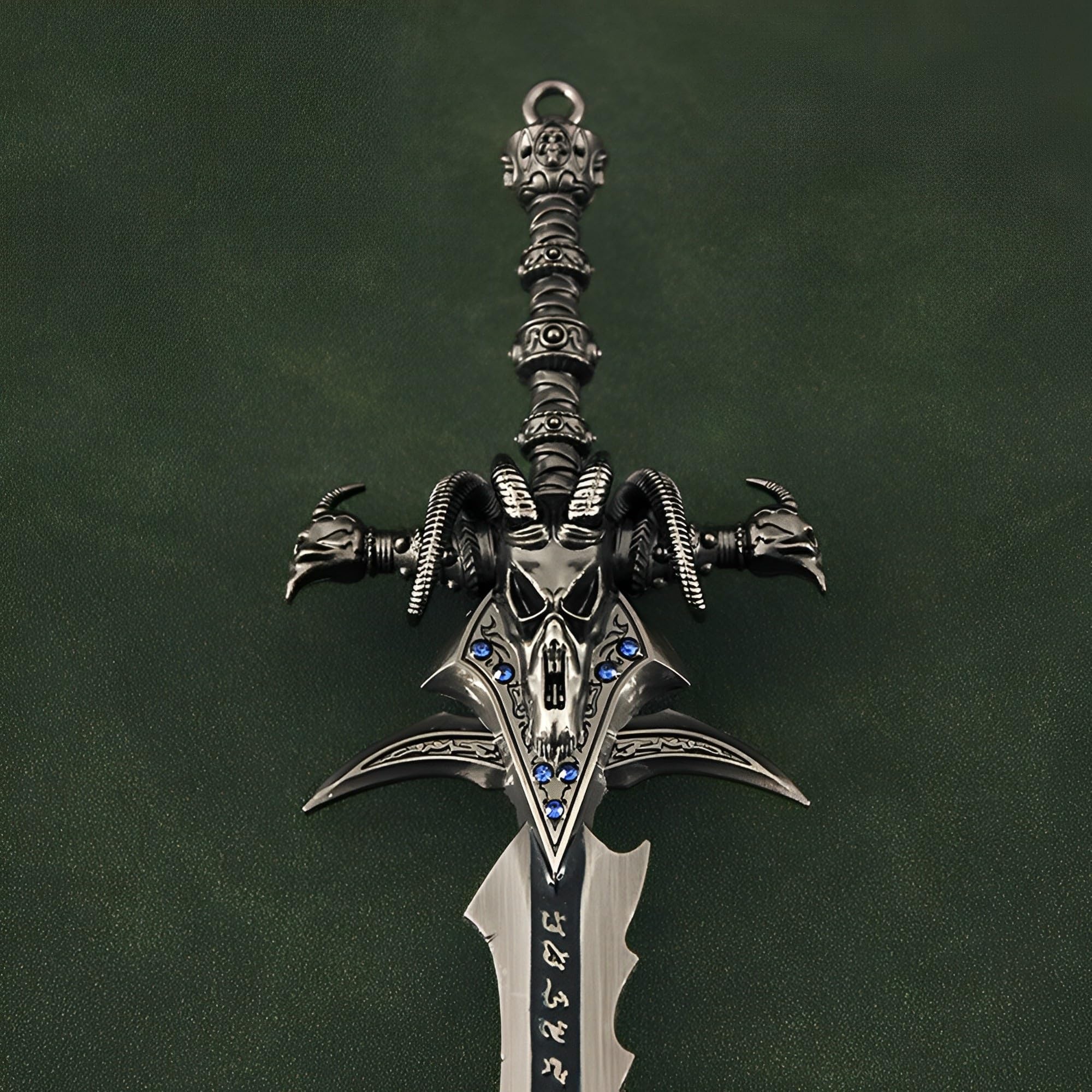 Figurine Anime, Modelli in Miniatura di Personaggi Giochi Fantasy con Supporti, Ashbringer, Frostmourne, Gorehowl