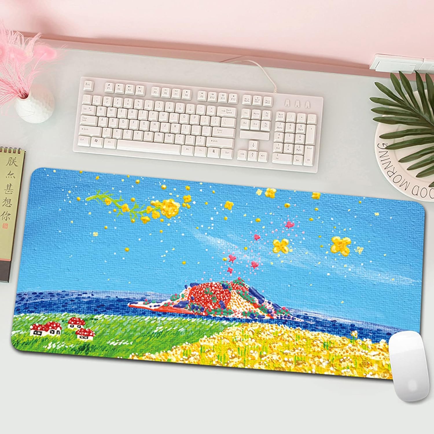 マウスパッド 大型 防水 ゲーミングマウスパッド 可愛い 花 800 300mm デスクマット おしゃれ カラー 清潔しやすい 裏面滑り止め 女性用 オフィス ホーム用 自宅兼用 傷防止 耐久性が良い レーザー光学式マウス対応 キーボードパッド Faz Co Zm マウスパッド 大型 防水 ゲーミングマウスパッド 可愛い 花 800 300mm デスクマット おしゃれ カラー 清潔しやすい 裏面滑り止め 女性用 オフィス ホーム用 自宅兼用 傷防止 耐久性が良い レーザー光学式マウス対応 キーボードパッド Faz Co Zm