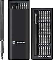 SHARDEN 49-in-1 Precision Screwdriver Set: Magnetic Repair Tool Kit for iPhone, Laptop, MacBook, PS5, Electronics, Glasses & Watch