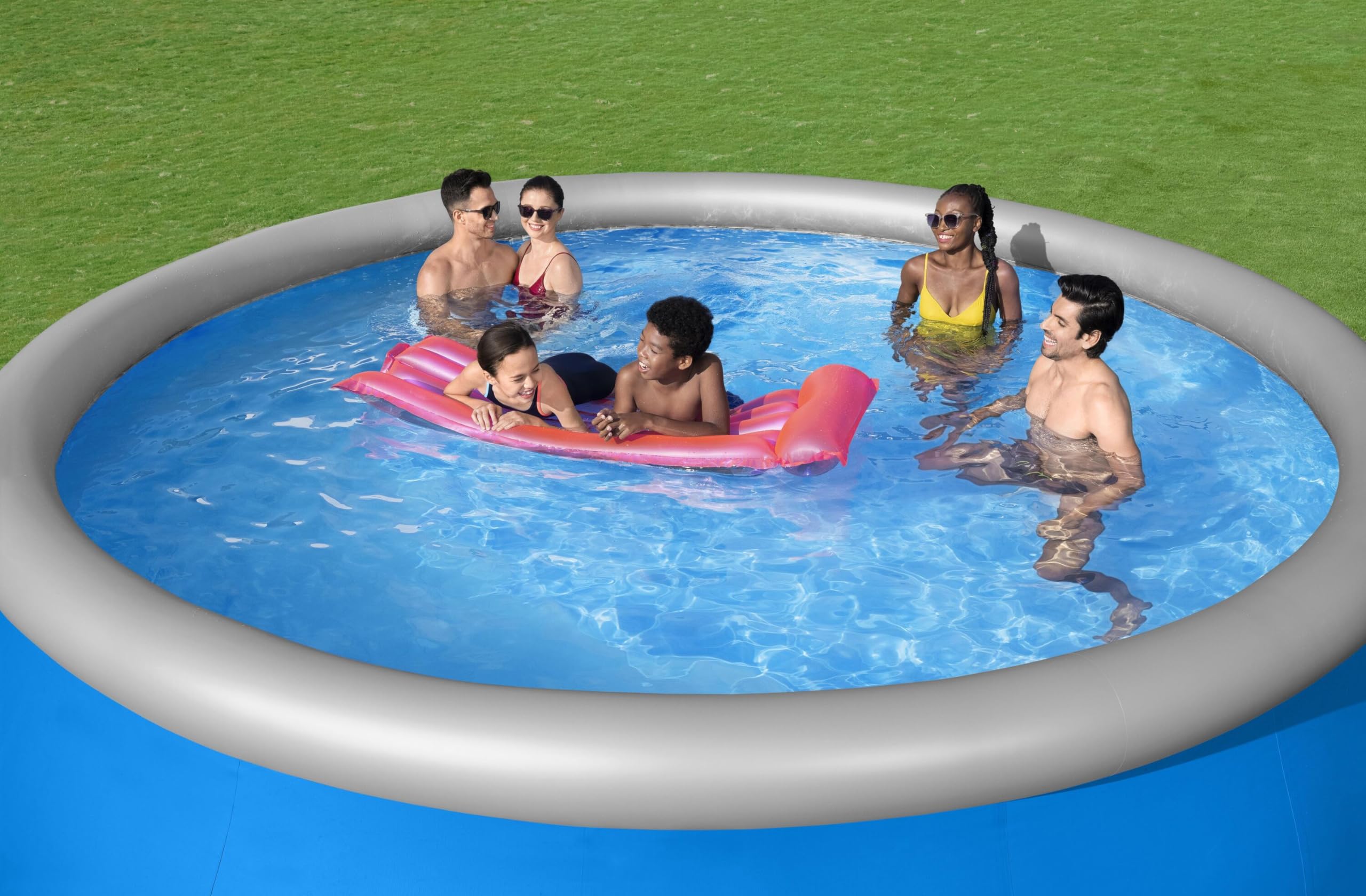 Bestway Fast Set Pool Set 457 x 122 cm con Pompa Filtro e Accessori