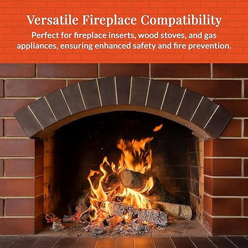 Miniatura 6 de Fireside Chimney Supply kit de accesorio interior de conducto de chimenea flexible básico - 14 cm x 6,1 metros