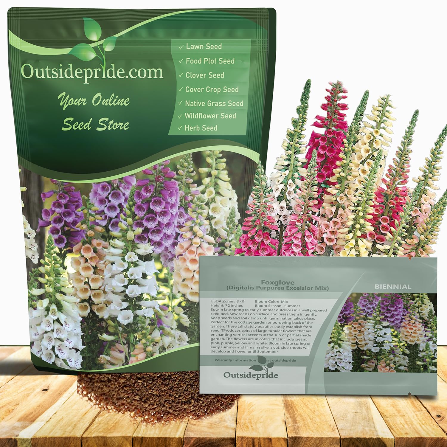 Outsidepride Excelsior Mix Foxglove Seeds