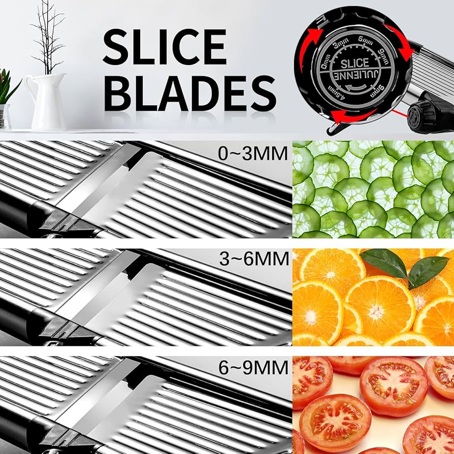 Mandoline Slicer - Chef's INSPIRATIONS - Chef's INSPIRATIONS