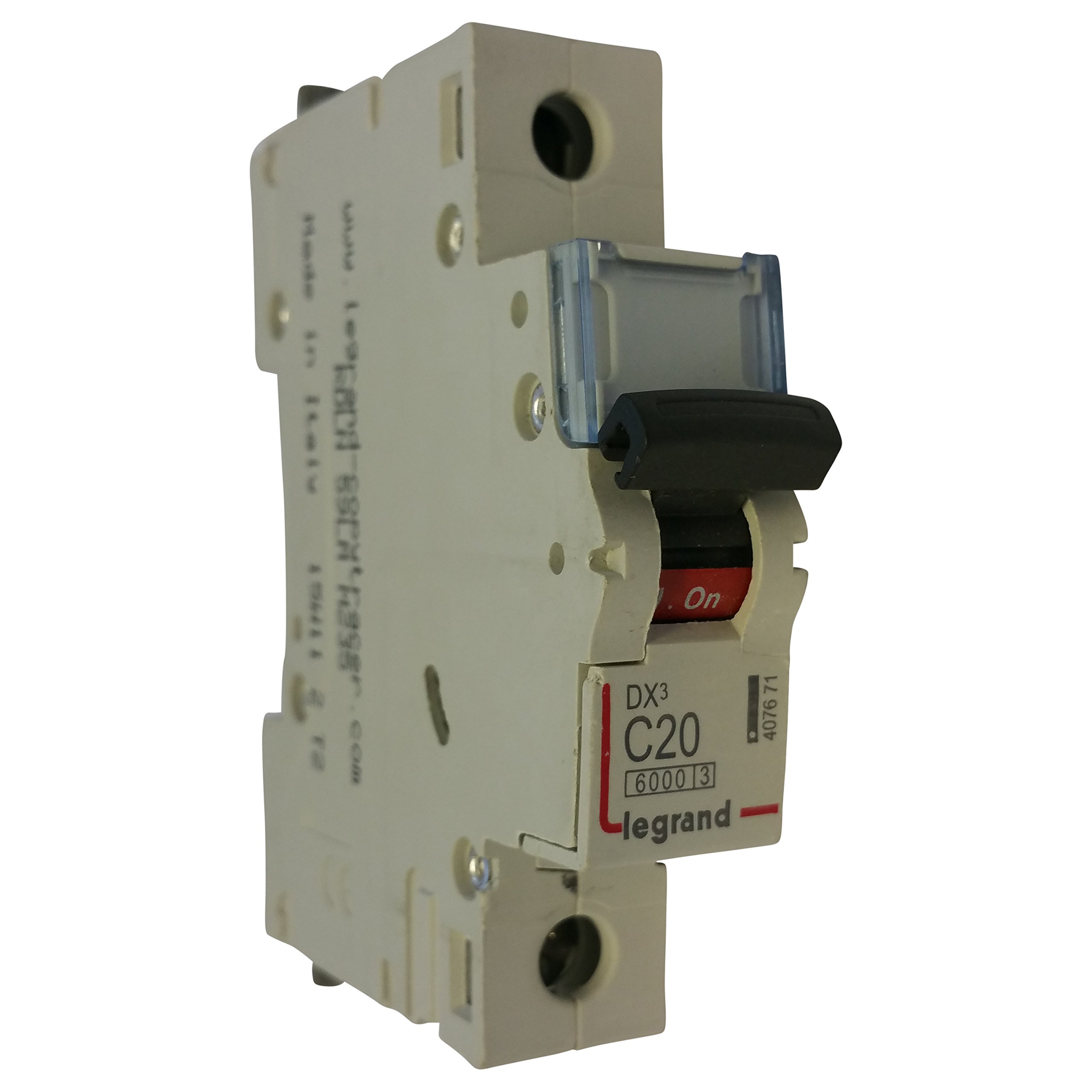 Magnetotérmico Legrand Dx3 1P 20A para evitar sobrecalentamientos en casa