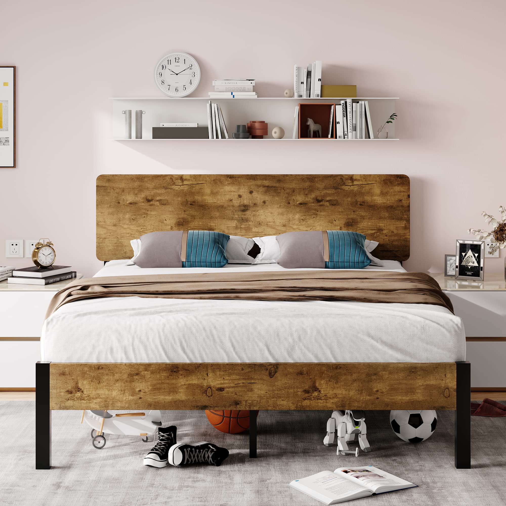 Simple Rustic Beds