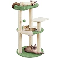 Yaheetech Albero Tiragraffi per Gatti in Sisal Cuccia per Gattini Gioco Gatto con