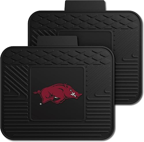 FANMATS NCAA - Juego de 2 alfombrillas para asiento trasero unisex para adultos