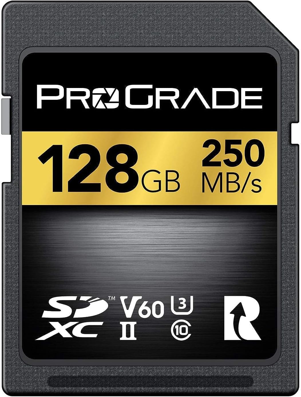 SD UHS-II 128GB Card V60 – Up to 130MB/s write speed and 250MB/s reading speed | For professional Vloggers, filmmakers, photographers and content curators – By Prograde Digital