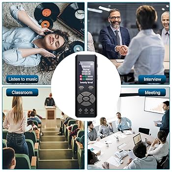 Oilsky 64GB Digital Voice Recorder, 1536kbps HD Voice Activated