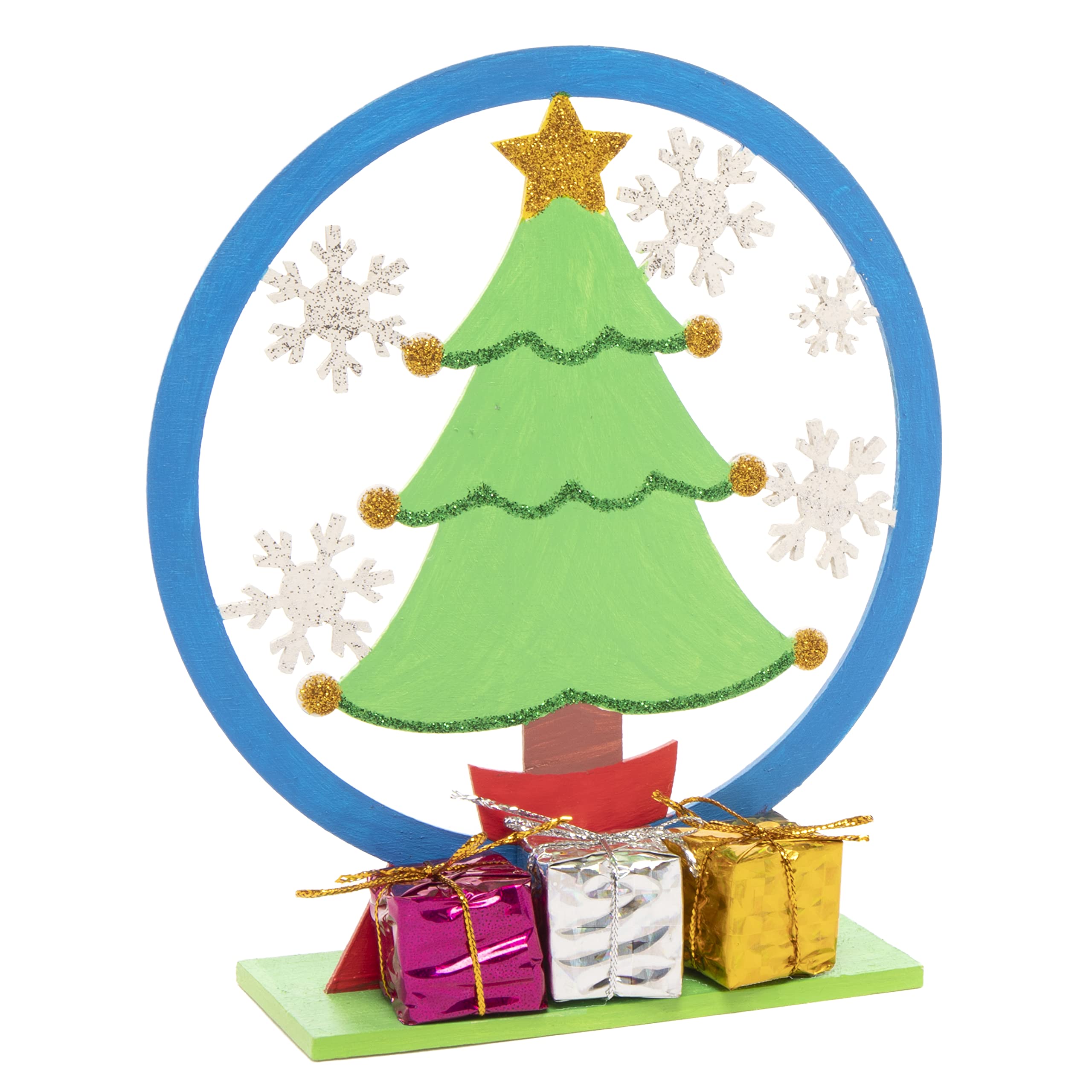 Lot de 224 DéCorations de Sapin de NoëL en Bois à Peindre
