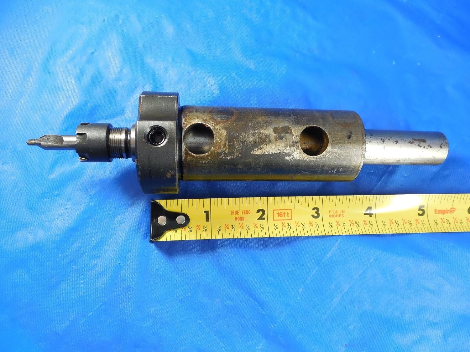 5/8 ID X 1 1/4 OD Lathe Boring Bar Bushing with ER16 ? Collet Chuck Extension