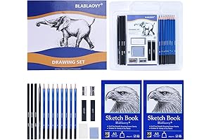 Drawing Pad and Pencils Set for Kids' Artistic Explorations