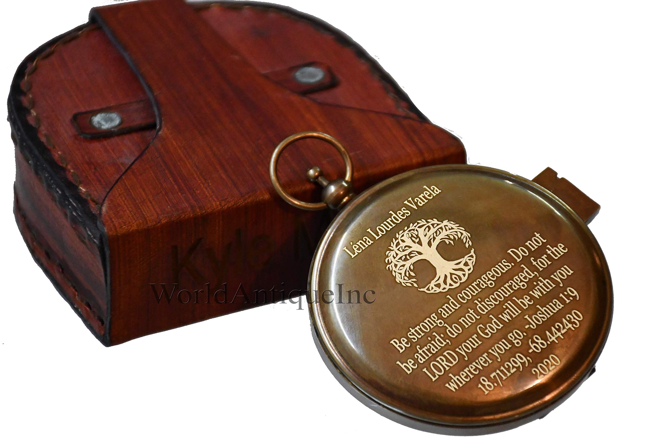 Brújula, brújula grabada, brújula personalizada, regalo de boda, Navidad, bautizo, graduación, boy scouts, reloj de sol, náutico, aniversario, día del padre