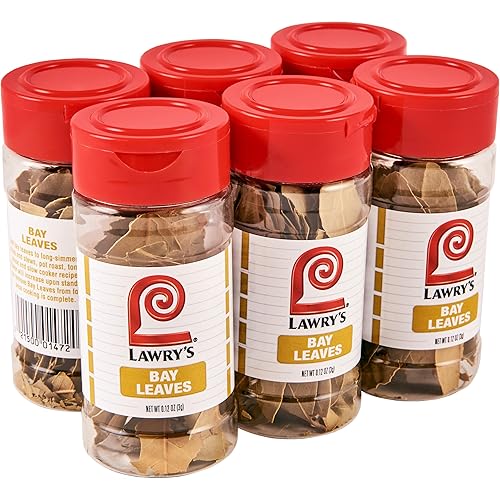 Lawry's Hojas de laurel, 0.12 oz (paquete de 6)