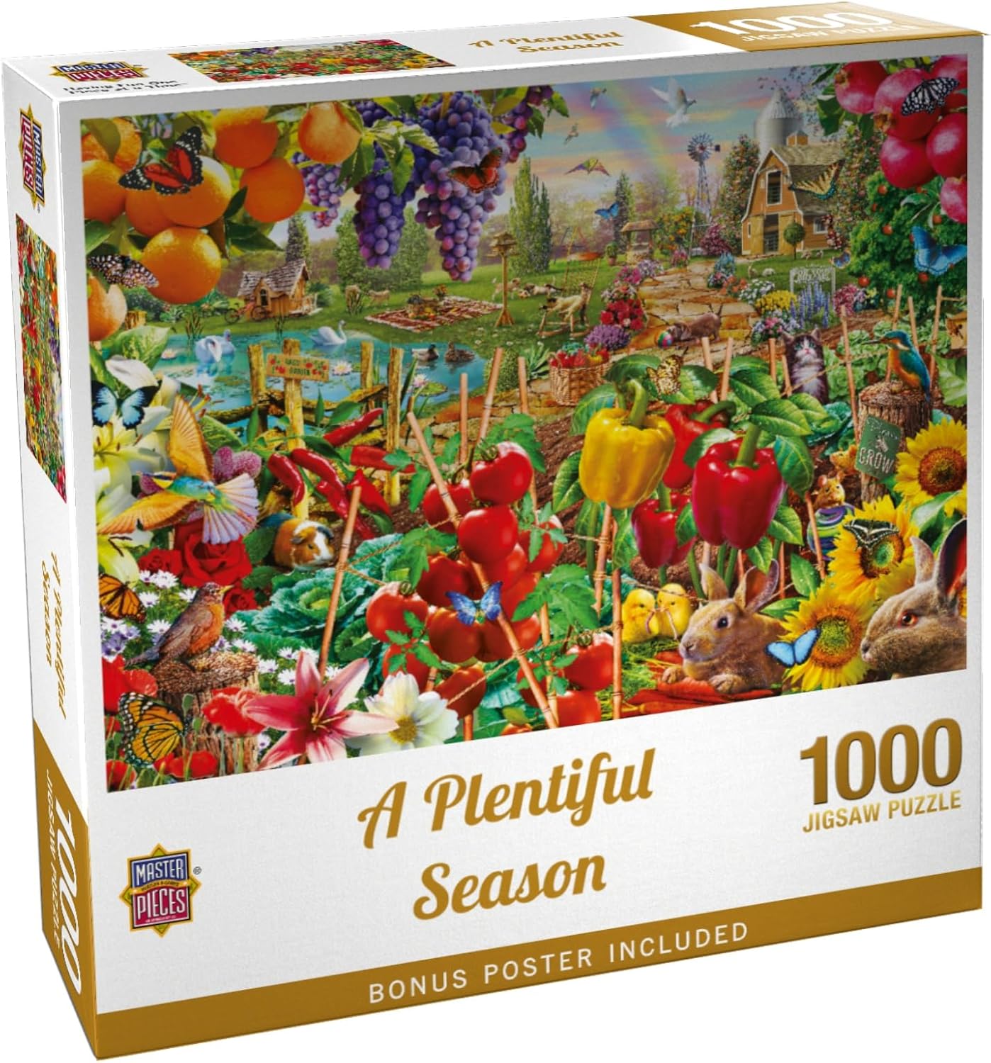 Masterpieces 750 Piece Jigsaw Puzzle for Adults and Family - A Plentiful Season - 18"x24"