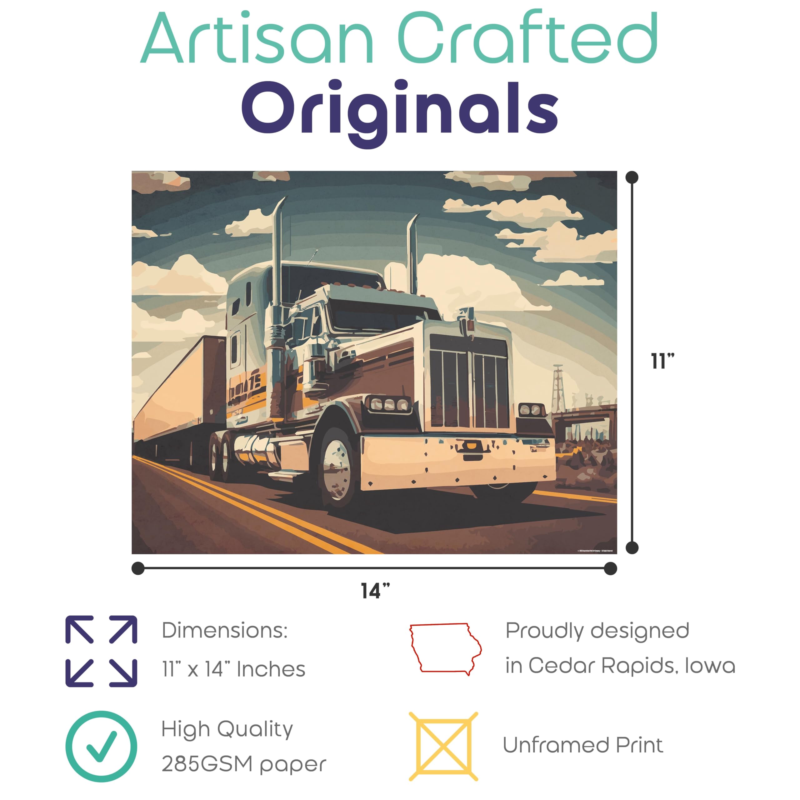 TRUCK furniture ポスターTODAYISAGOODDAY TODAY IS A GOOD DAY | TRUCK FURNITURE