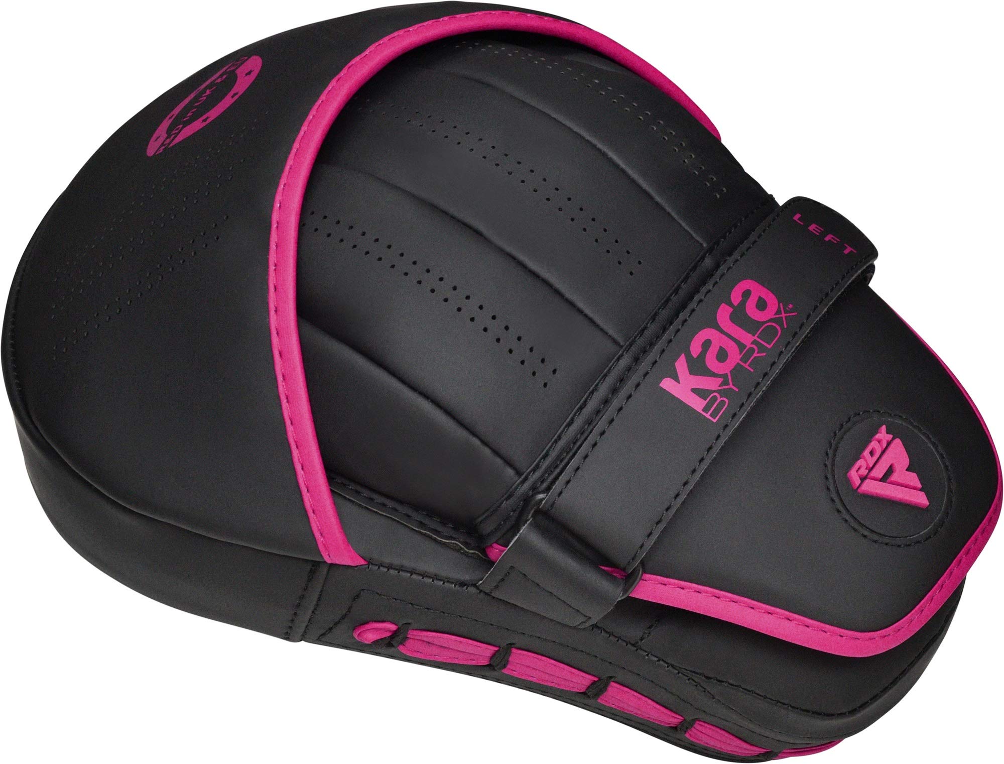 RDX Guantoni Da Boxe E Cuscinetti Da Colpitura – Set Per Allenamento Muay Thai E MMA, Pelle ConvEX Skin Con Imbottitura EVA